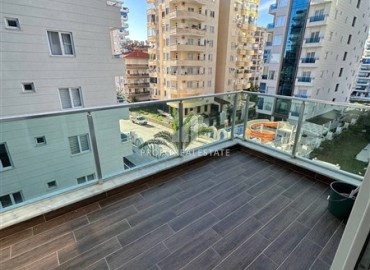 Симпатичная квартира 1+1, 65м², в резиденции с бассейном в 400 метрах от моря в районе Махмутлар, Алания ID-19169 фото-12