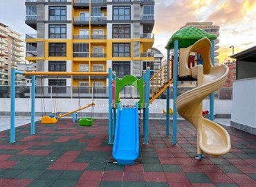 Фешенебельная линейная квартира 3+1, 163м², с отдельной кухней в элитном комплексе в Махмутларе, Алания ID-19171 фото-38