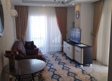 Квартира 1+1, 70м², с мебелью и бытовой техникой в районе рынка по вторникам в Махмутларе, Алания ID-19172 фото-3