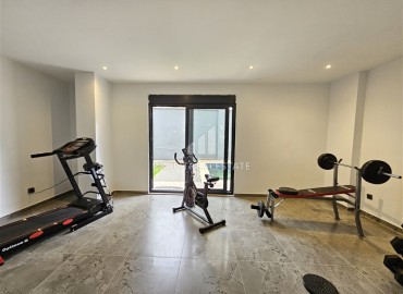 Меблированные двухкомнатные апартаменты, 68м², в новом комплексе с бассейном в центре Алании ID-19175 фото-16