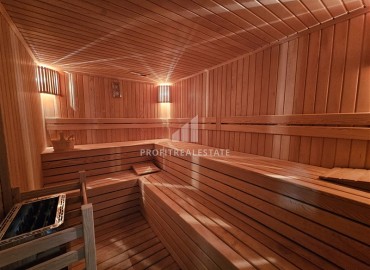 Меблированные двухкомнатные апартаменты, 68м², в новом комплексе с бассейном в центре Алании ID-19175 фото-18