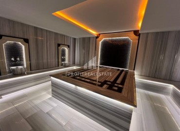 Апартаменты 1+1, 52м², с чистовой отделкой в резиденции с инфраструктурой в центре Махмутлара, Алания ID-19176 фото-10