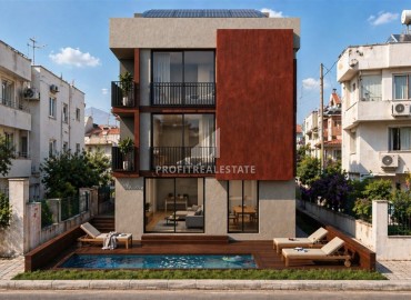 Квартиры 1+1, 41м² и пентхаусы 3+1, 90м², от застройщика в районе Анталии Муратпаша, Ширинйалы в 150м от моря ID-19179 фото-2