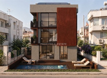 Квартиры 1+1, 41м² и пентхаусы 3+1, 90м², от застройщика в районе Анталии Муратпаша, Ширинйалы в 150м от моря ID-19179 фото-15