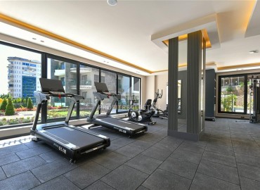 Апартаменты с одной спальней, 55м², в новом фешенебельном комплексе в районе Тосмур, Алания, в 100м от моря ID-19183 фото-10