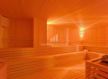 Апартаменты с одной спальней, 55м², в новом фешенебельном комплексе в районе Тосмур, Алания, в 100м от моря ID-19183 фото-14