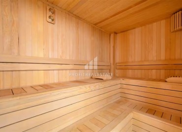 Фешенебельная квартира 1+1, 47,5м², в комфортабельном комплексе на первой береговой линии; Алания, Оба ID-19185 фото-15