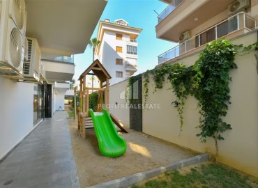 Фешенебельная квартира 1+1, 47,5м², в комфортабельном комплексе на первой береговой линии; Алания, Оба ID-19185 фото-20