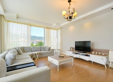 Элегантная квартира 3+1 с отдельной кухней, 160м² с видом на горы в комплексе с инфраструктурой в районе Оба, Алания ID-19187 фото-2