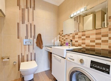 Элегантная квартира 3+1 с отдельной кухней, 160м² с видом на горы в комплексе с инфраструктурой в районе Оба, Алания ID-19187 фото-10