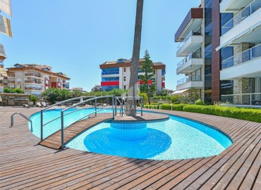 Элегантная квартира 3+1 с отдельной кухней, 160м² с видом на горы в комплексе с инфраструктурой в районе Оба, Алания ID-19187 фото-11