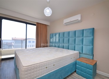 Элегантная видовая двухкомнатная квартира, 64м², в элитном комплексе района Каргыджак, Алания ID-19190 фото-9