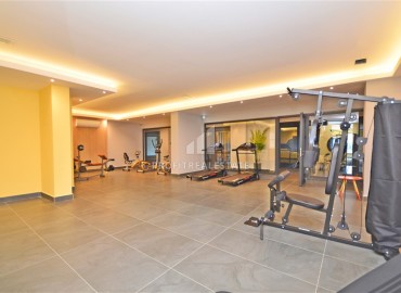 Двухкомнатные апартаменты, 55м², с видом на море и горы в новом комплексе премиум класса в районе Алании - Демирташ ID-19196 фото-20