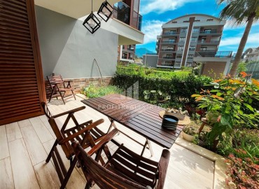 Меблированные апартаменты 2+1, 145м², с выходом в сад в комфортабельной резиденции в районе Оба, Алания ID-19199 фото-17