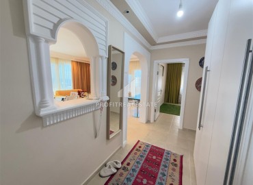 Видовая меблированная квартира 2+1, 120м², в уютном комплексе с отличным расположением в Махмутларе, Алания ID-19200 фото-7