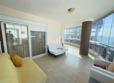 Видовая меблированная квартира 2+1, 120м², в уютном комплексе с отличным расположением в Махмутларе, Алания ID-19200 фото-18