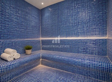 Апартаменты с одной спальней, 57м², в новой комфортабельной резиденции в 150м от моря в районе Кестель, Алания ID-19201 фото-25