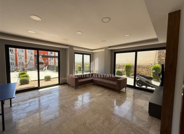 Стильная квартира с одной спальней, 55м², в современном комплексе с комфортной инфраструктурой в районе Оба, Алания ID-19205 фото-14