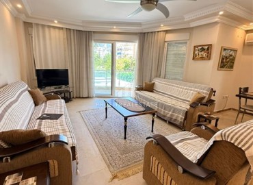Большая квартира 2+1, 120м², с мебелью и бытовой техникой в уютном комплексе на первой береговой линии в Махмутларе, Алания ID-19210 фото-4