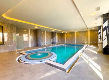 Двухкомнатные апартаменты с видом на море, 55м² в комплексе премиум-класса в районе Авсаллар, Алания ID-19213 фото-14