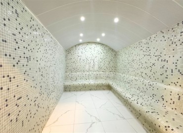 Двухкомнатные апартаменты с видом на море, 55м² в комплексе премиум-класса в районе Авсаллар, Алания ID-19213 фото-24