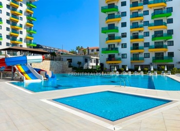 Двухкомнатные апартаменты с видом на море, 55м² в комплексе премиум-класса в районе Авсаллар, Алания ID-19213 фото-25