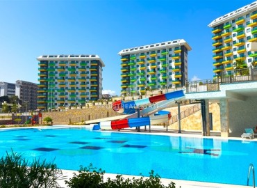Двухкомнатные апартаменты с видом на море, 55м² в комплексе премиум-класса в районе Авсаллар, Алания ID-19213 фото-26