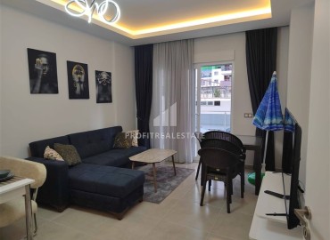 Уютная квартира с одной спальней, 55м², в комплексе с инфраструктурой, в 700м от моря в Махмутларе, Алания ID-19214 фото-6