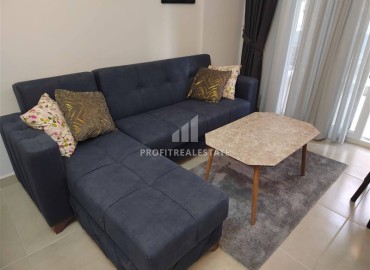Уютная квартира с одной спальней, 55м², в комплексе с инфраструктурой, в 700м от моря в Махмутларе, Алания ID-19214 фото-7