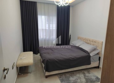 Уютная квартира с одной спальней, 55м², в комплексе с инфраструктурой, в 700м от моря в Махмутларе, Алания ID-19214 фото-14