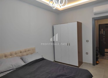 Уютная квартира с одной спальней, 55м², в комплексе с инфраструктурой, в 700м от моря в Махмутларе, Алания ID-19214 фото-15