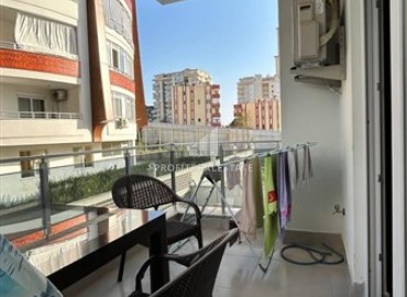 Уютная квартира с одной спальней, 55м², в комплексе с инфраструктурой, в 700м от моря в Махмутларе, Алания ID-19214 фото-16