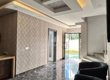 Уютная квартира с одной спальней, 55м², в комплексе с инфраструктурой, в 700м от моря в Махмутларе, Алания ID-19214 фото-19