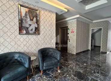 Уютная квартира с одной спальней, 55м², в комплексе с инфраструктурой, в 700м от моря в Махмутларе, Алания ID-19214 фото-25
