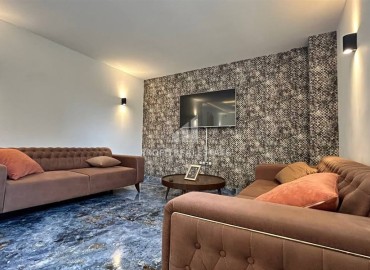 Уютная квартира с одной спальней, 55м², в комплексе с инфраструктурой, в 700м от моря в Махмутларе, Алания ID-19214 фото-27