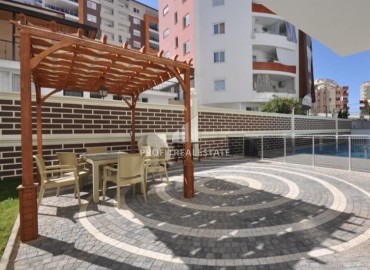 Уютная квартира с одной спальней, 55м², в комплексе с инфраструктурой, в 700м от моря в Махмутларе, Алания ID-19214 фото-33