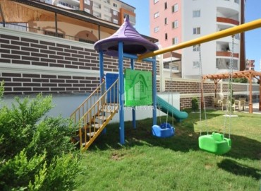 Уютная квартира с одной спальней, 55м², в комплексе с инфраструктурой, в 700м от моря в Махмутларе, Алания ID-19214 фото-34