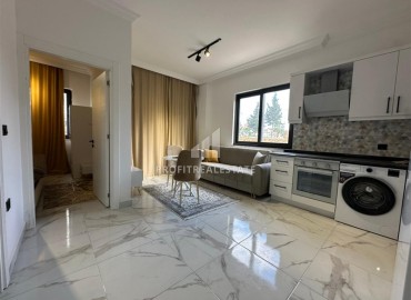 Симпатичная двухкомнатная квартира, 42,5м², в новой резиденции с зимней инфраструктурой в районе Оба, Алания ID-19215 фото-3