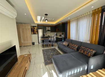 Элегантная двухкомнатная квартира, 50м², в современном комплексе с бассейном в центре Алании, у пляжа Клеопатры ID-19216 фото-6