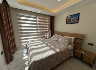 Элегантная двухкомнатная квартира, 50м², в современном комплексе с бассейном в центре Алании, у пляжа Клеопатры ID-19216 фото-9