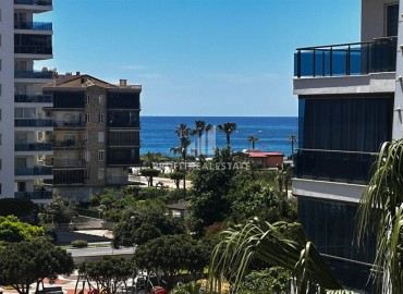Меблированная квартира 2+1, 110м², с видом на море в доме с садом в западной части района Махмутлар. Алания ID-19217 фото-1
