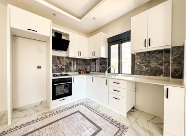 Меблированная двухкомнатная квартира, 55м², в комплексе с инфраструктурой в районе Махмутлар, Алания ID-19219 фото-4