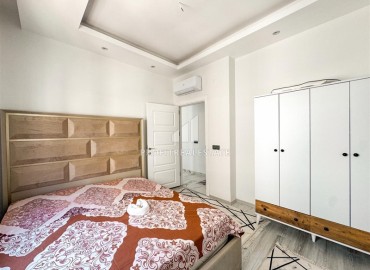 Меблированная двухкомнатная квартира, 55м², в комплексе с инфраструктурой в районе Махмутлар, Алания ID-19219 фото-7