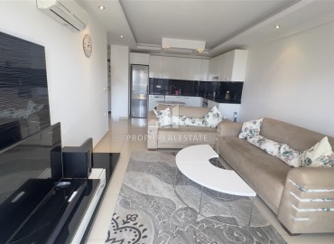 Стильная квартира с одной спальней, 70м², в элитном комплексе в районе Алании – Джикджилли, в 700м от моря ID-19222 фото-3