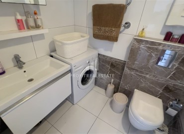 Стильная квартира с одной спальней, 70м², в элитном комплексе в районе Алании – Джикджилли, в 700м от моря ID-19222 фото-8