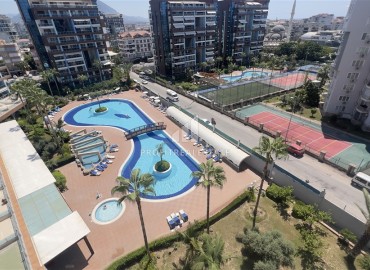 Стильная квартира с одной спальней, 70м², в элитном комплексе в районе Алании – Джикджилли, в 700м от моря ID-19222 фото-12