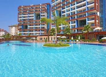 Стильная квартира с одной спальней, 70м², в элитном комплексе в районе Алании – Джикджилли, в 700м от моря ID-19222 фото-32