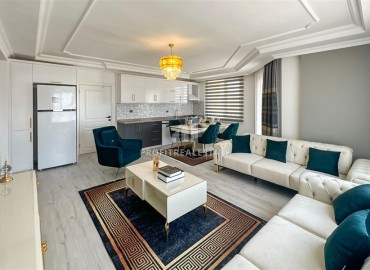 Апартаменты 2+1 с дизайнерским интерьером, 110м², в уютной резиденции в 350м от моря, в районе Алании Тосмур под ВНЖ ID-19224 фото-5