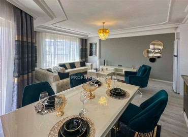 Апартаменты 2+1 с дизайнерским интерьером, 110м², в уютной резиденции в 350м от моря, в районе Алании Тосмур под ВНЖ ID-19224 фото-7