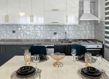 Апартаменты 2+1 с дизайнерским интерьером, 110м², в уютной резиденции в 350м от моря, в районе Алании Тосмур под ВНЖ ID-19224 фото-8